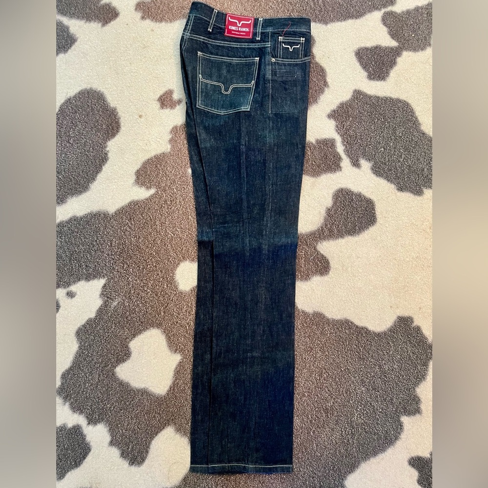 Kimes Ranch men's james rigid straight denim jeans